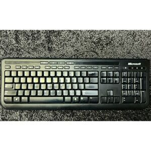 Microsoft Wired Keyboard‎ 6000 - Model 1366 - Tested Works
